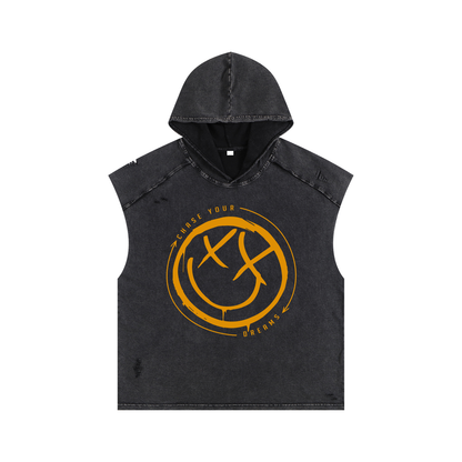 Dreams Boxy Hooded Tank Top