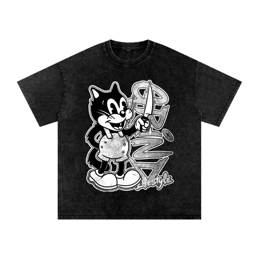 Classic Nine Lives Oversized T