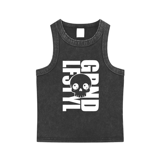 GRND Skully Snow Washed Tank Top