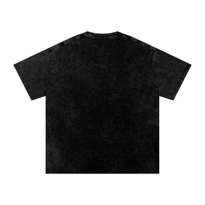 Grind Mix Acid Wash Oversize T-Shirt