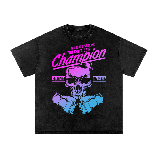 Champion Variant Acid Wash Oversize T-Shirt